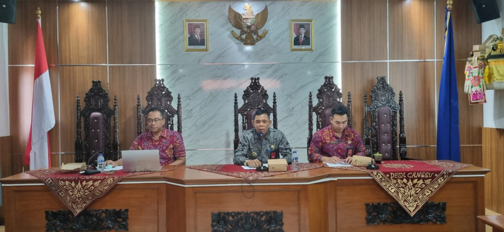 Musyawarah Pembahasan Rancangan APBDES Desa Canggu Tahun 2025